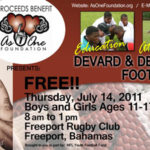 Devard & Devaughn Darling Football Camp, Nassau Bahamas